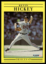 1991 Fleer Base Set #475 Kevin Hickey