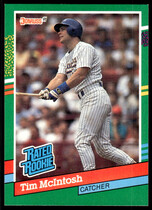 1991 Donruss Base Set #414 Tim McIntosh