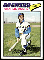 1977 Topps Base Set #382 Charlie Moore