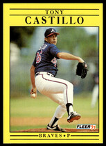 1991 Fleer Base Set #685 Tony Castillo