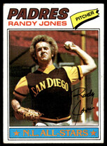 1977 Topps Base Set #550 Randy Jones