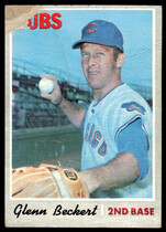 1970 Topps Base Set #480 Glenn Beckert