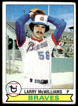 1979 Topps Base Set #504 Larry McWilliams