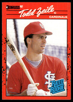 1990 Donruss Base Set #29 Todd Zeile