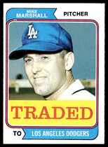 1974 Topps Traded #73 Mike Marshall