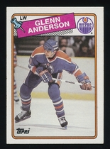 1988 Topps Base Set #189 Glenn Anderson