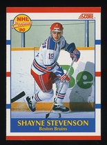 1990 Score Canadian #405 Shayne Stevenson