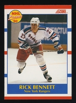 1990 Score Canadian #400 Rick Bennett