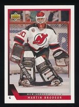 1993 Upper Deck Base Set #334 Martin Brodeur