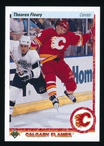 1990 Upper Deck Base Set #47 Theoren Fleury