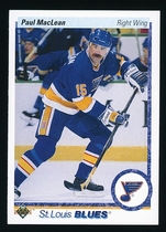 1990 Upper Deck Base Set #330 Paul MacLean