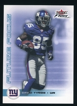 2003 Fleer Focus #148 David Tyree