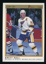 1990 O-Pee-Chee OPC Premier #47 Brett Hull