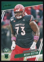 2020 Panini Prestige Xtra Points Green #252 Mekhi Becton