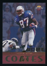 1997 Score Board Playbook #72 Ben Coates