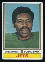 1974 Topps Base Set #201 Earlie Thomas