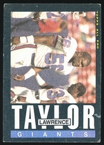 1985 Topps Base Set #124 Lawrence Taylor