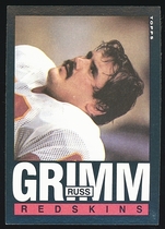 1985 Topps Base Set #182 Russ Grimm