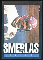 1985 Topps Base Set #206 Fred Smerlas