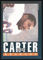 1985 Topps Base Set #236 Rubin Carter
