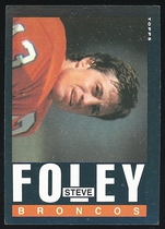 1985 Topps Base Set #239 Steve Foley