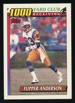 1991 Topps 1000 Yard Club #11 Flipper Anderson