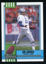 1990 Topps Base Set #363 Jim Arnold