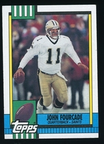 1990 Topps Base Set #231 John Fourcade