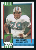 1990 Topps Base Set #218 Ray Childress