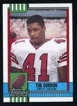 1990 Topps Base Set #476 Tim Gordon