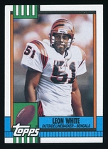 1990 Topps Base Set #267 Leon White