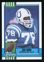 1990 Topps Base Set #308 Jon Hand