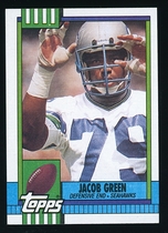 1990 Topps Base Set #344 Jacob Green