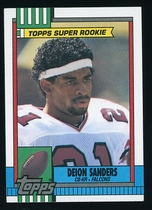 1990 Topps Base Set #469 Deion Sanders