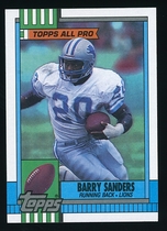 1990 Topps Base Set #352 Barry Sanders