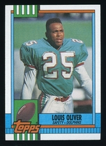 1990 Topps Base Set #318 Louis Oliver