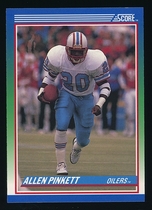 1990 Score Base Set #22 Allen Pinkett