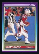 1990 Score Base Set #444 Sammy Martin