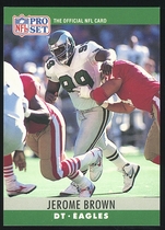 1990 Pro Set Base Set #244 Jerome Brown