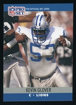 1990 Pro Set Base Set #496 Kevin Glover