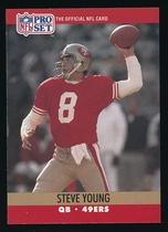 1990 Pro Set Base Set #645 Steve Young