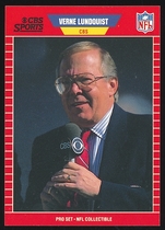 1989 Pro Set Announcers #21 Verne Lundquist