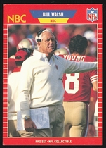1989 Pro Set Announcers #30 Bill Walsh