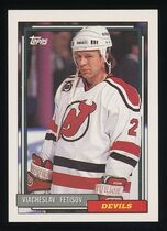 1992 Topps Base Set #458 Viacheslav Fetisov