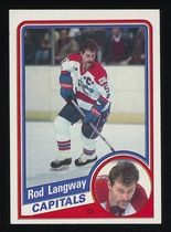 1984 Topps Base Set #147 Rod Langway