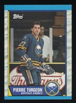 1989 Topps Base Set #25 Pierre Turgeon