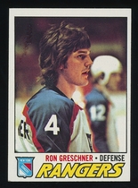 1977 Topps Base Set #256 Ron Greschner