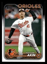 2024 Topps Update #US280 Keegan Akin