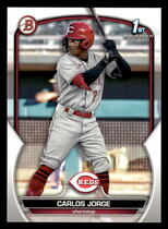 2023 Bowman Prospects #BP-120 Carlos Jorge