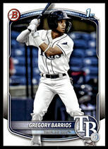 2025 Bowman Prospects #BP-7 Gregory Barrios